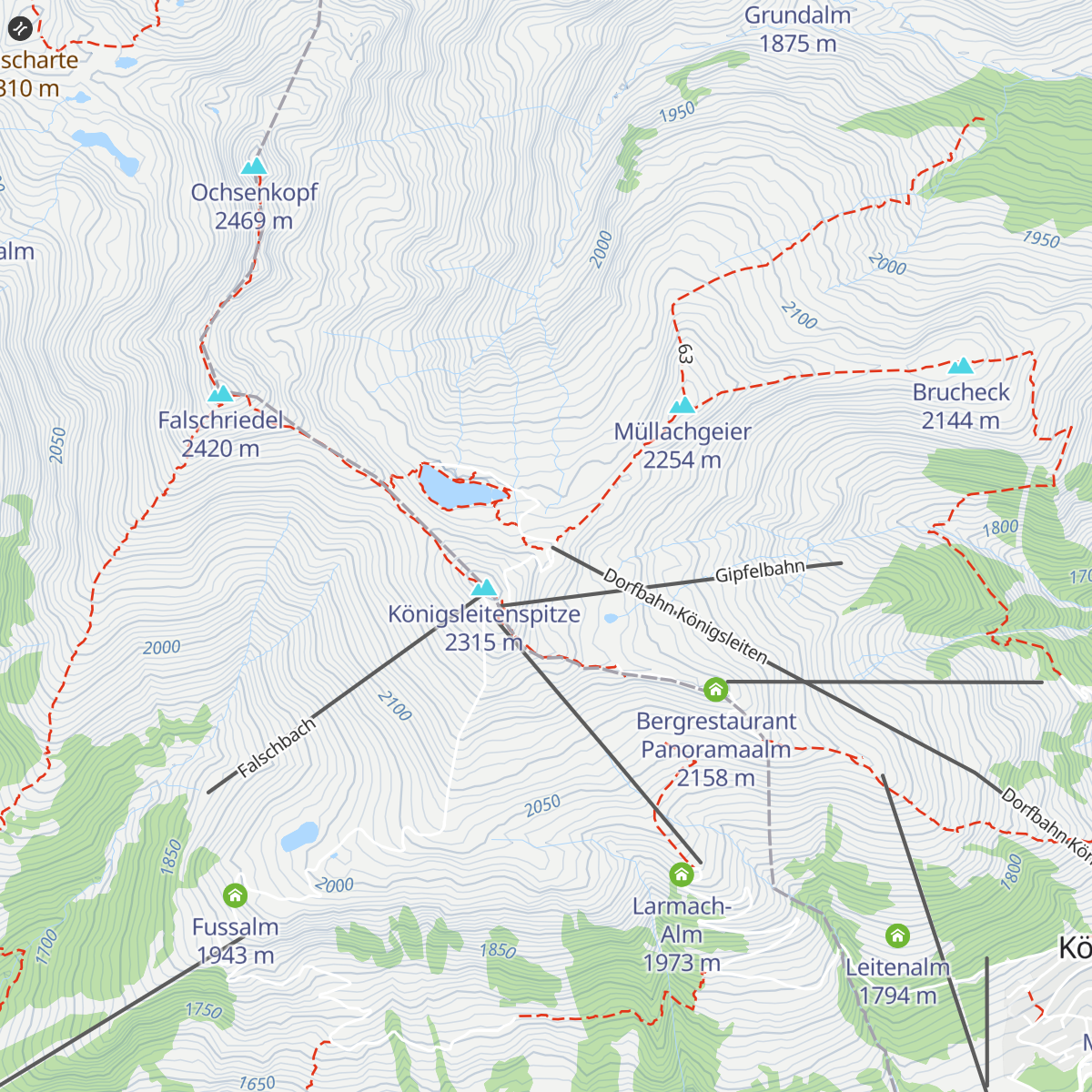 Gipfeltreffen map