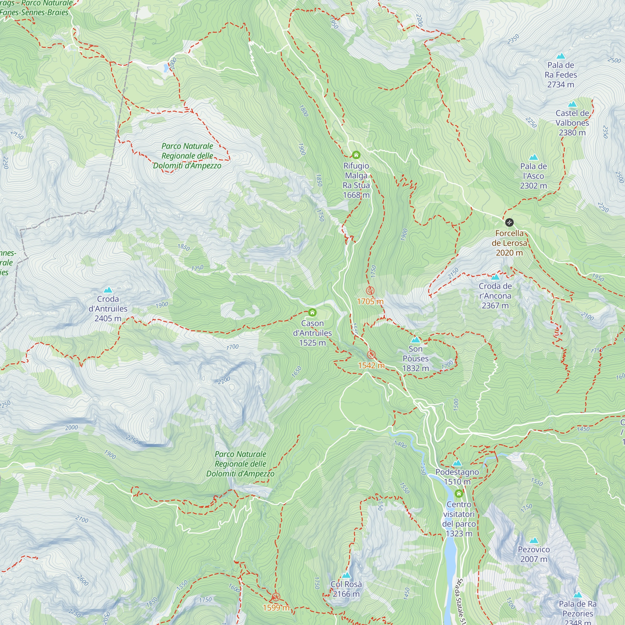 Cason d'Antruiles map