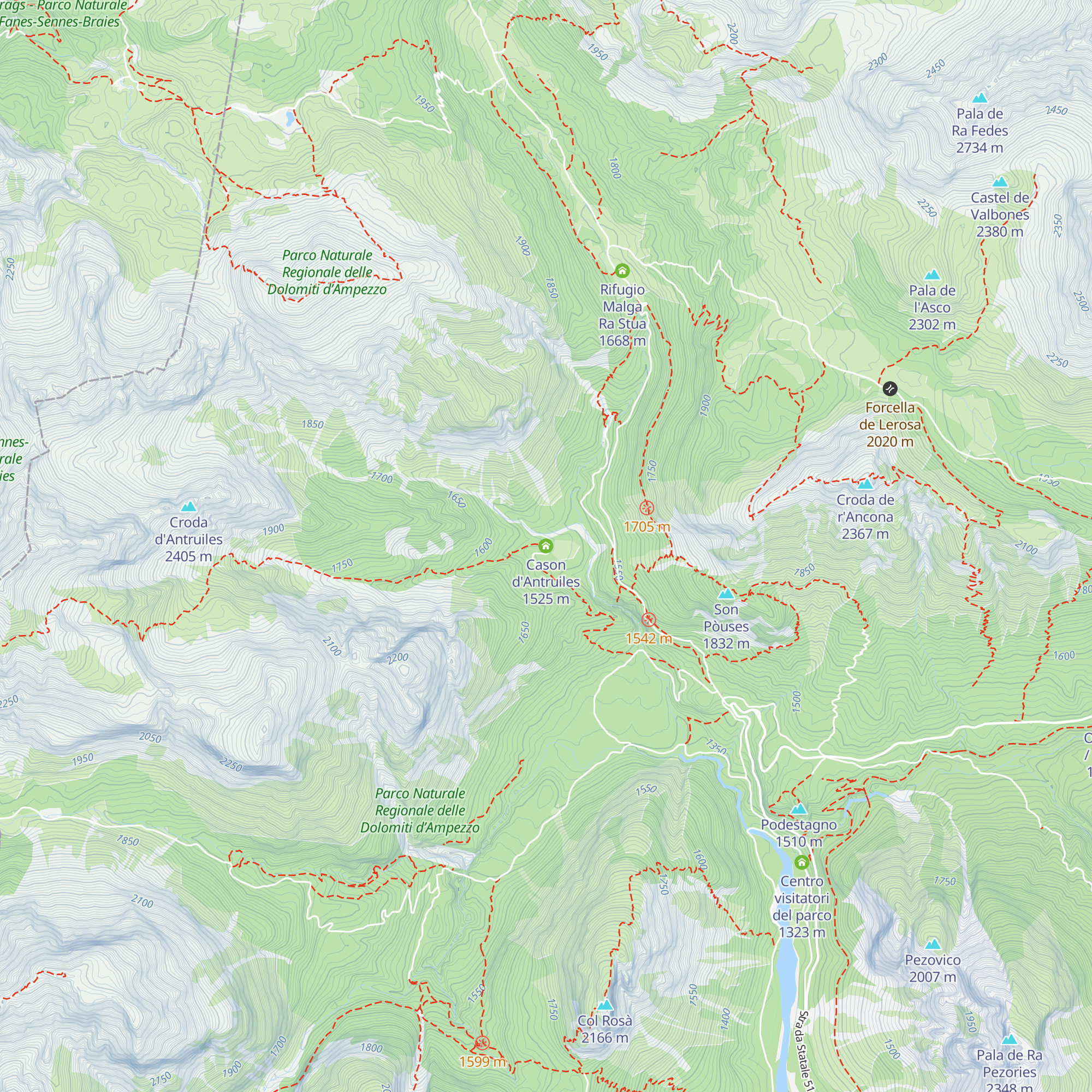 Cason d'Antruiles map