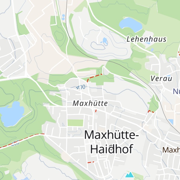 Map of TC Maxhütte-Haidhof