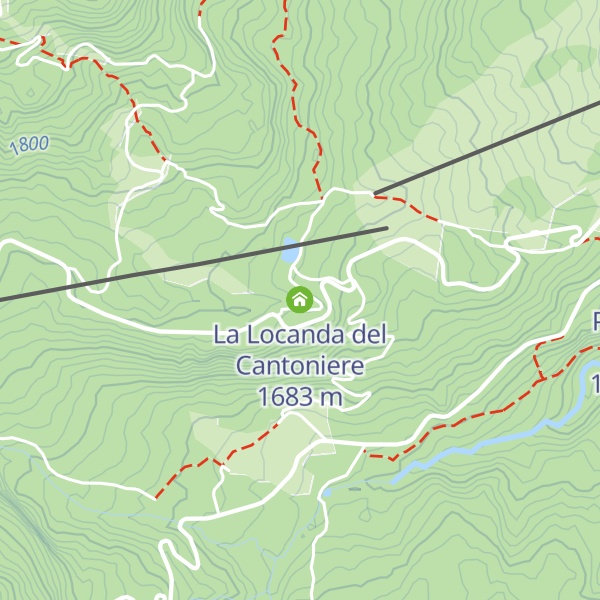 Map of La Locanda del Cantoniere