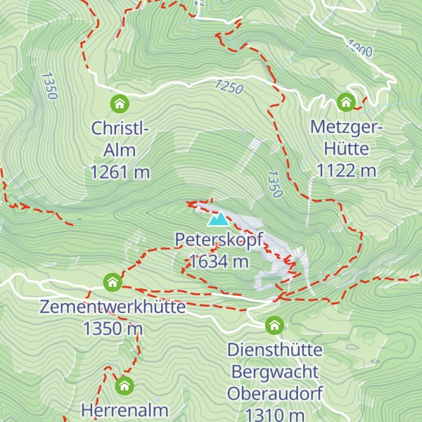 Map of Paulskopf
