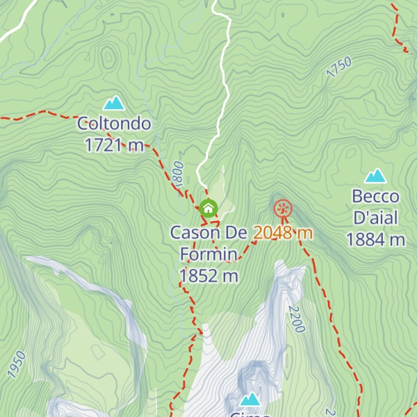 Map of Cason De Formin