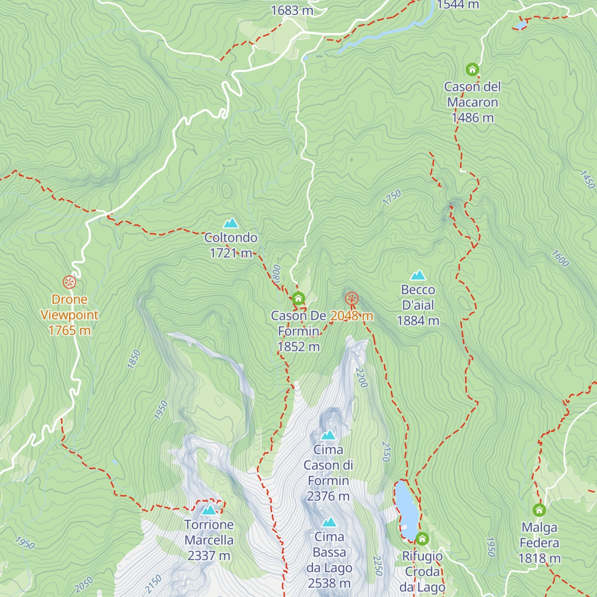 Cason De Formin map