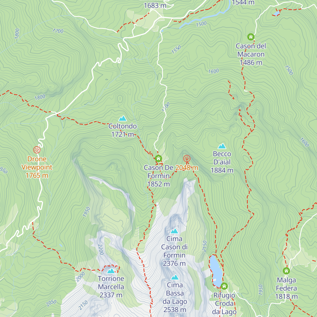 Cason De Formin map