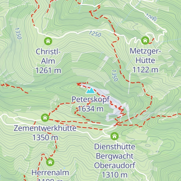 Map of Peterskopf