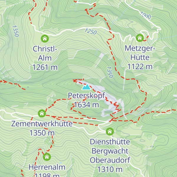 Map of Brünnstein