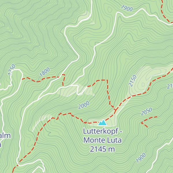 Map of Brunnerwiesen-Alm
