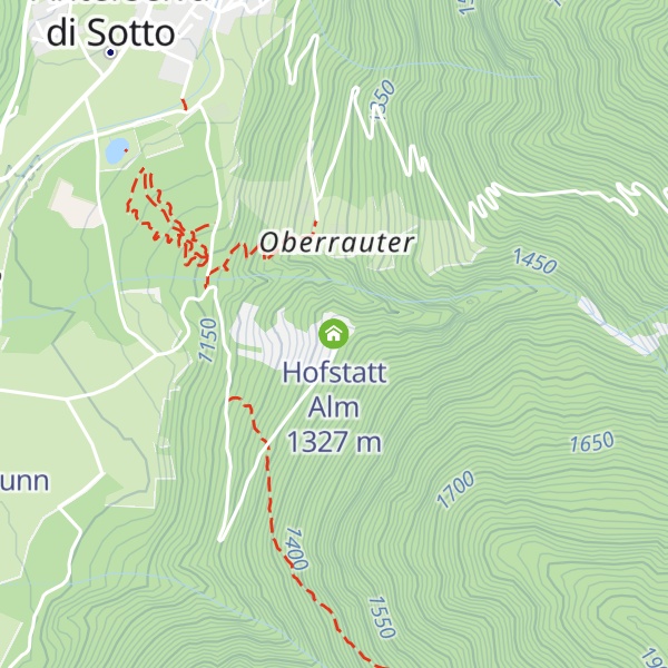 Map of Hofstatt Alm
