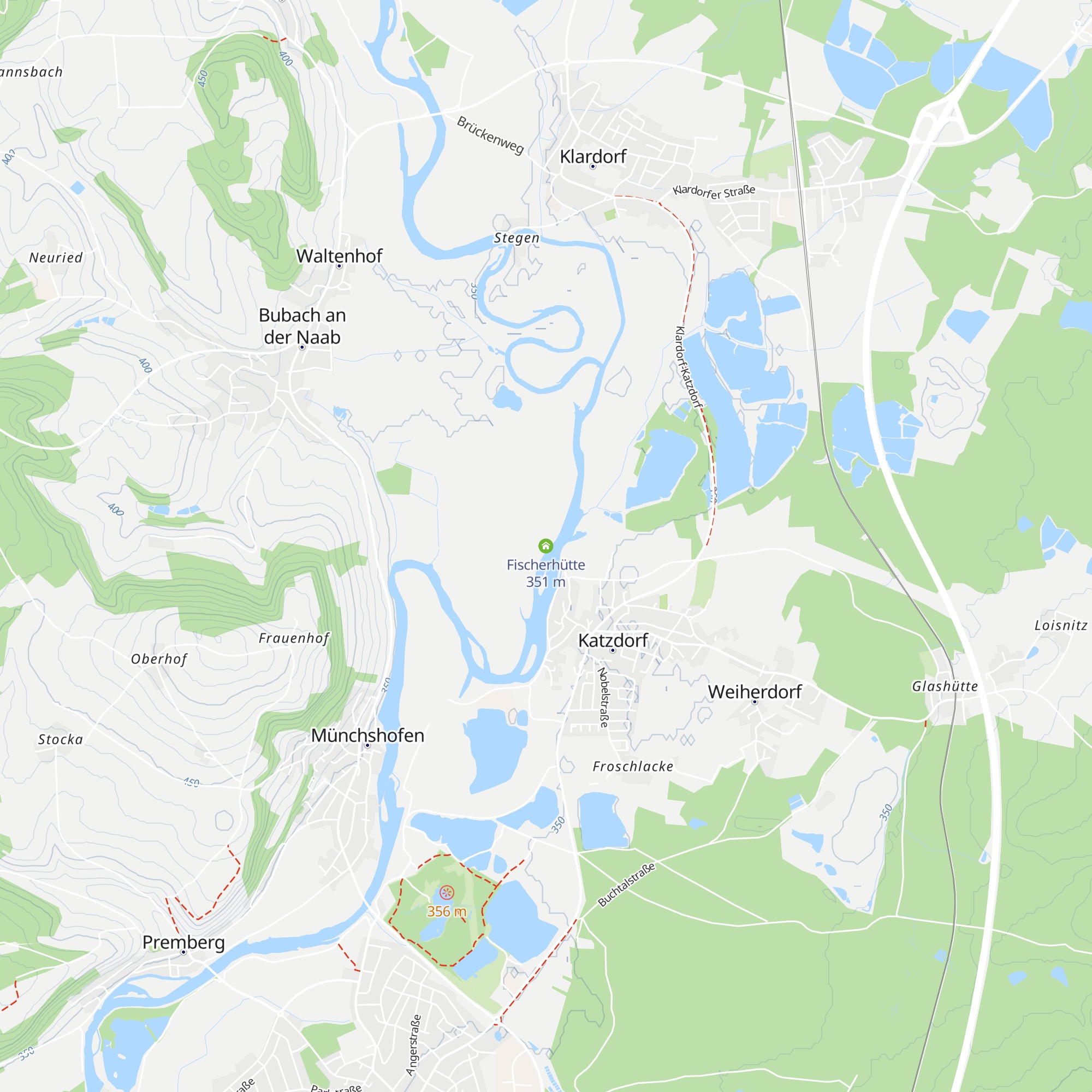 Fischerhütte map