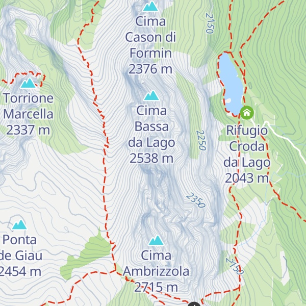 Map of Punta Fraio