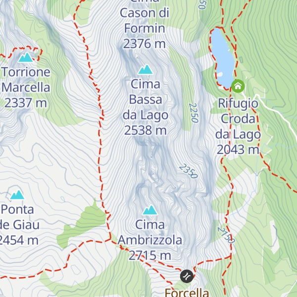 Map of Campanile Federa