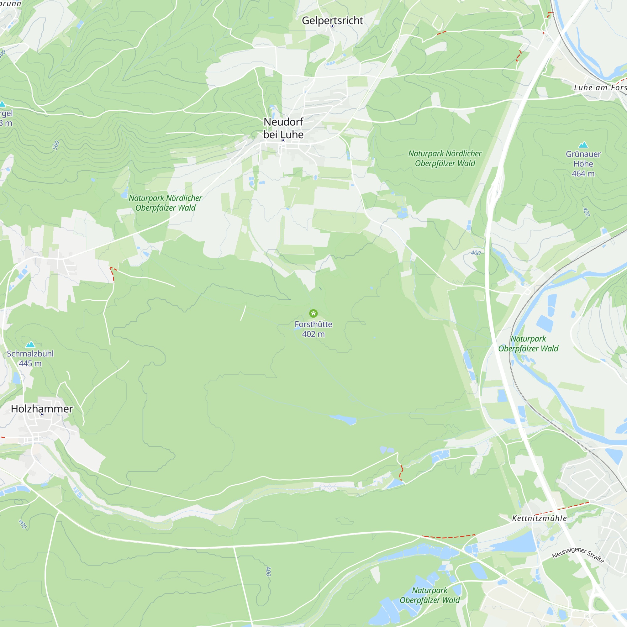 Forsthütte map