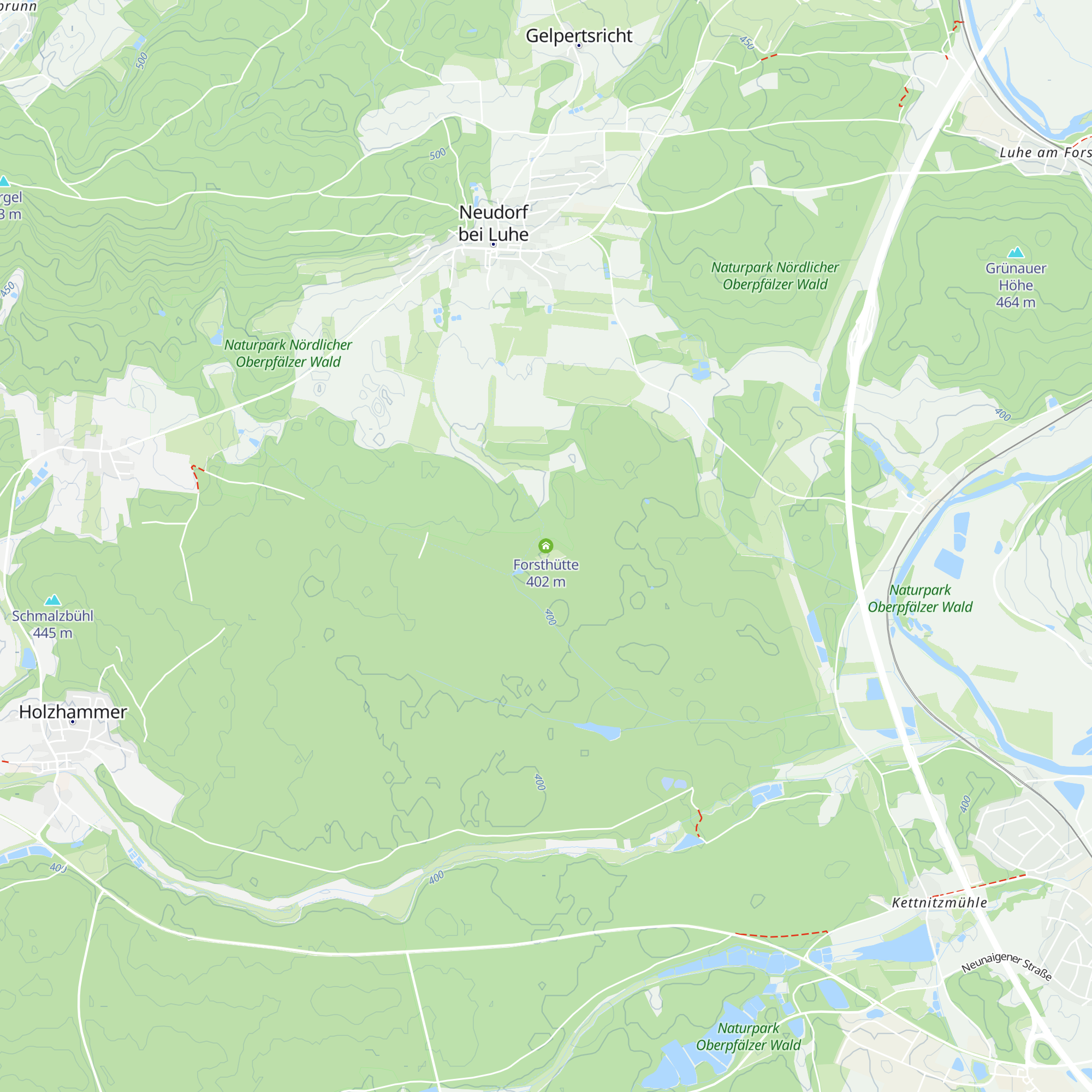 Forsthütte map