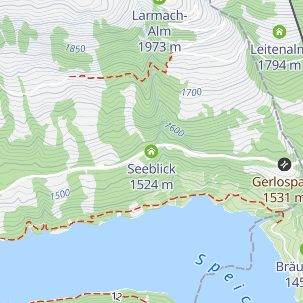 Map of Seeblick
