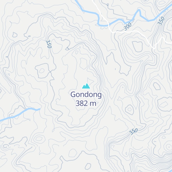 Map of Gondong