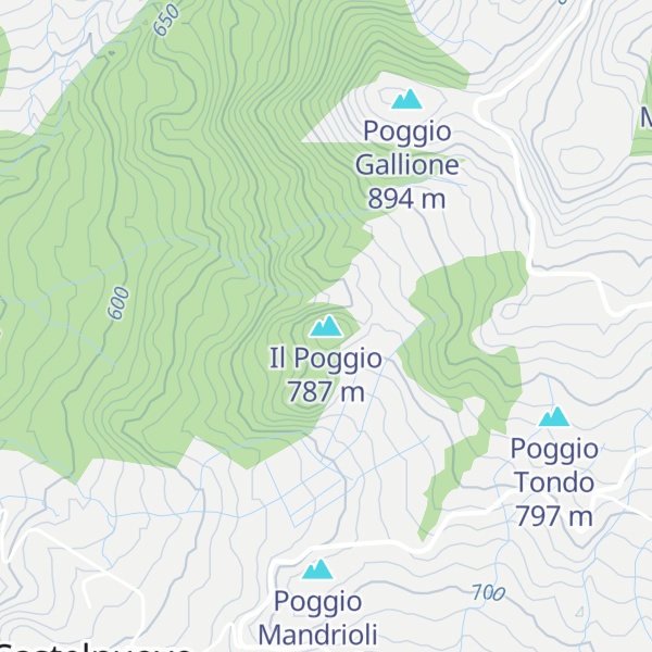 Map of Il Poggio