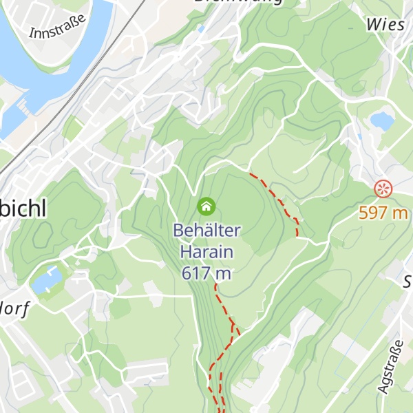 Map of Behälter Harain