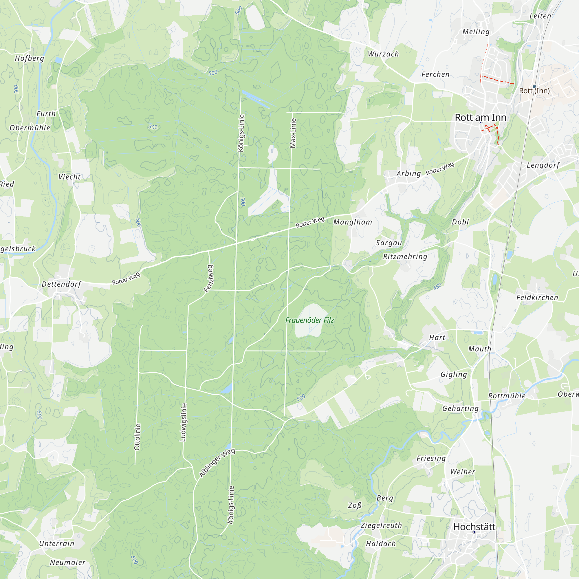 Rabenbachhütte map