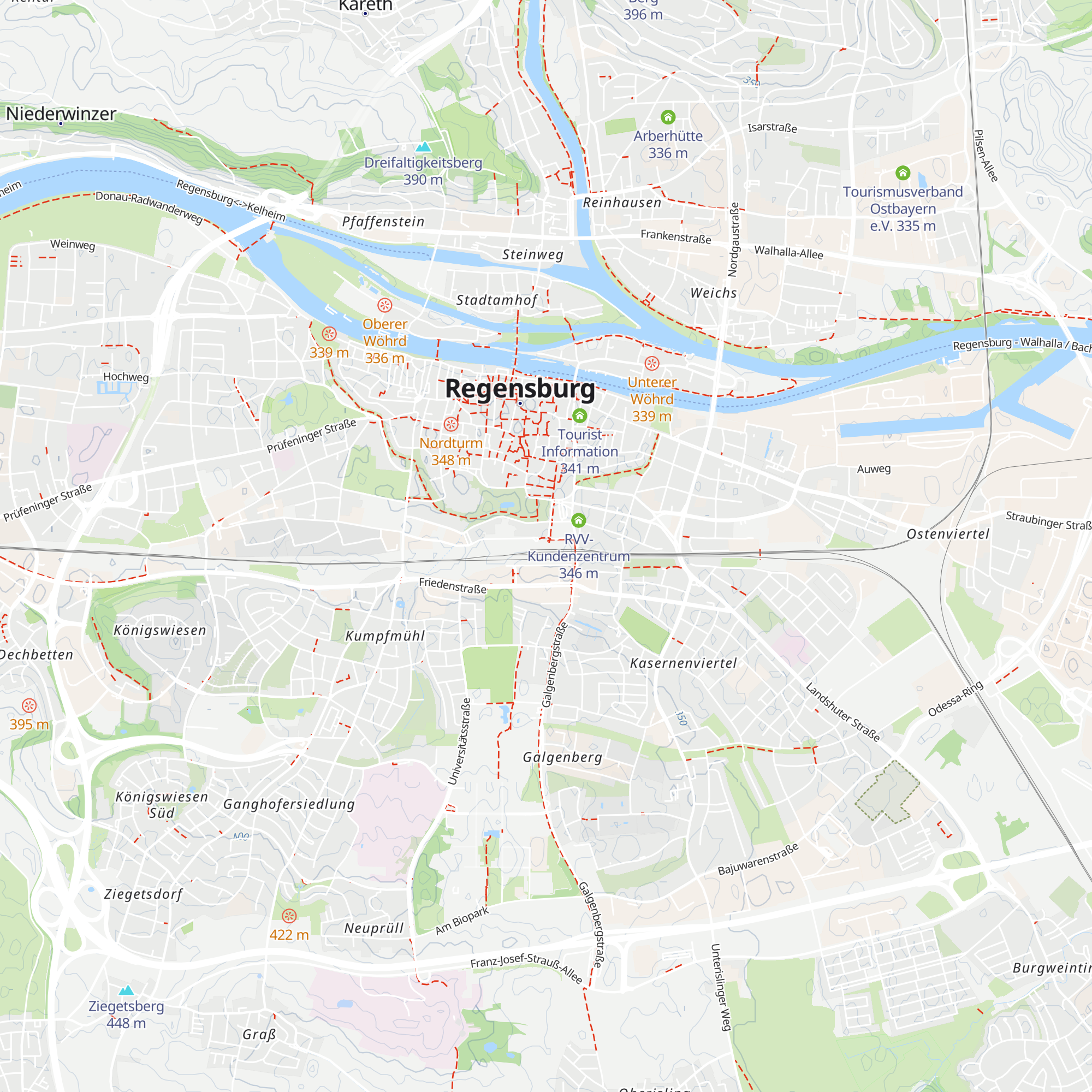 Agilis Kundencenter map