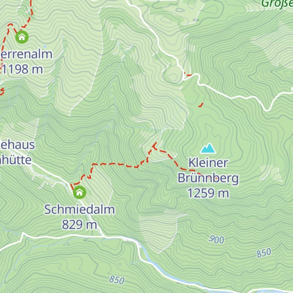 Map of Kaufmannkaser