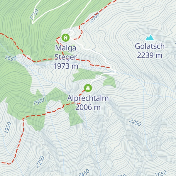 Map of Alprechtalm