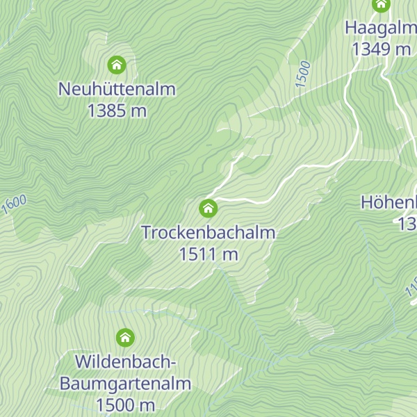 Map of Trockenbachalm