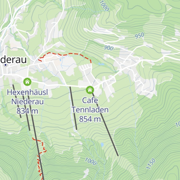 Map of Cafe Tennladen