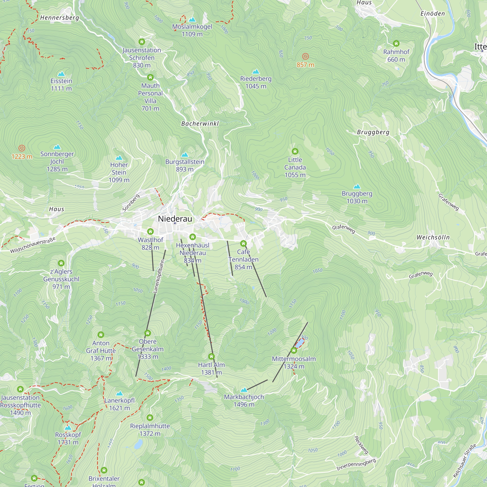 Cafe Tennladen map