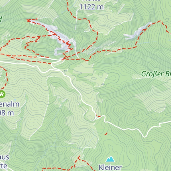 Map of Großer Brünnberg