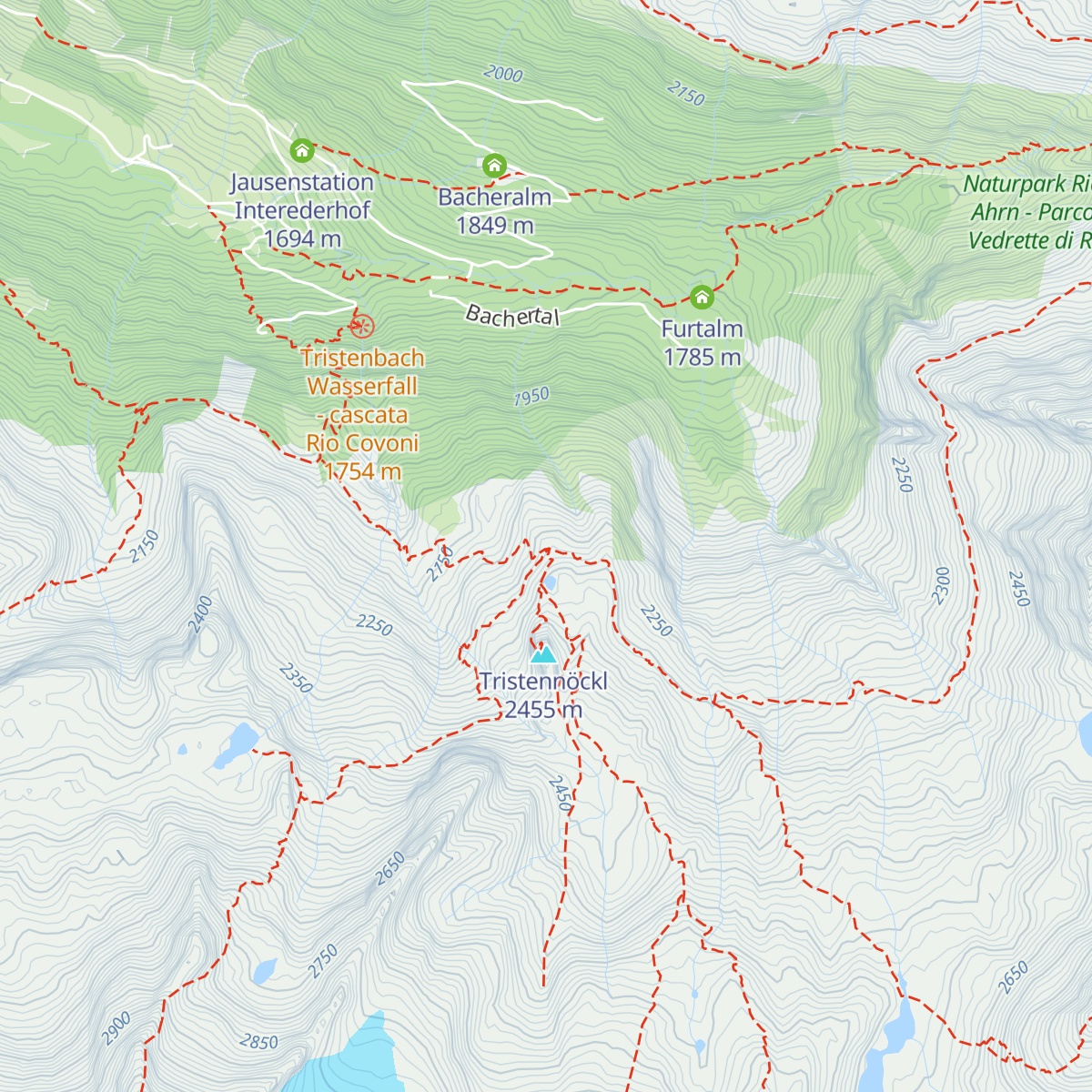 Kasseler Hütte map