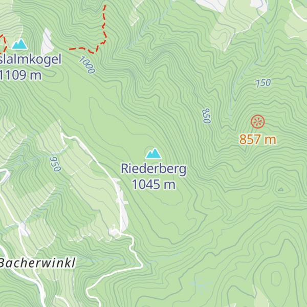 Map of Riederberg