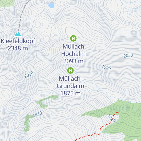 Map of Müllach-Grundalm