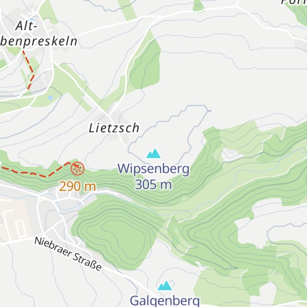 Map of Wipsenberg