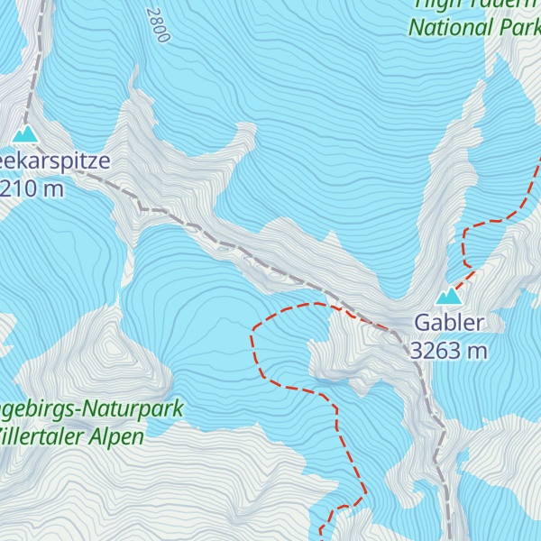 Map of Hahnenkamm
