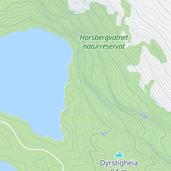 Map of Ner-Kvitflauget