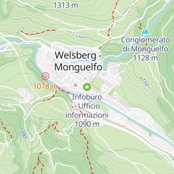 Map of Infobüro - Ufficio informazioni