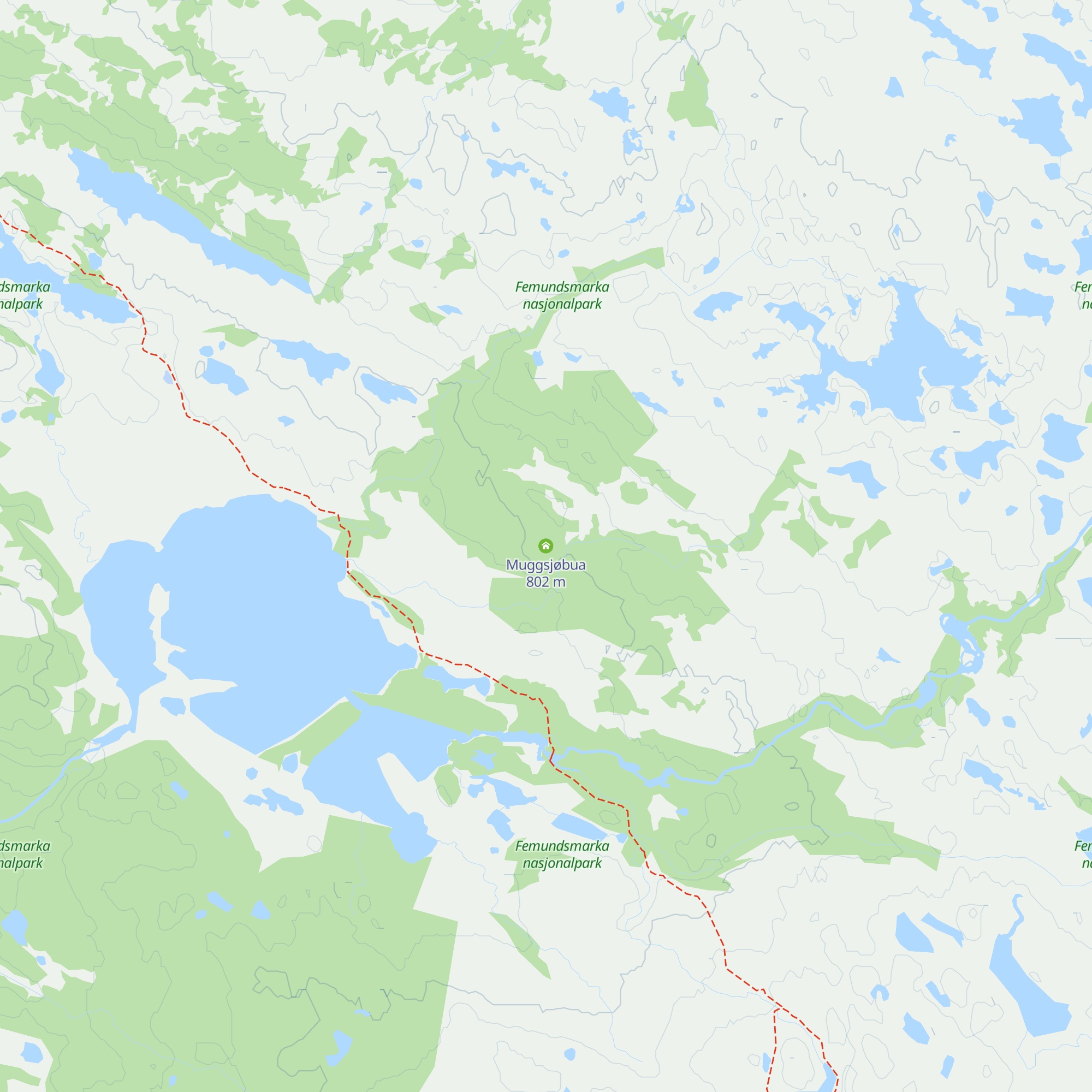 Muggsjøbua map