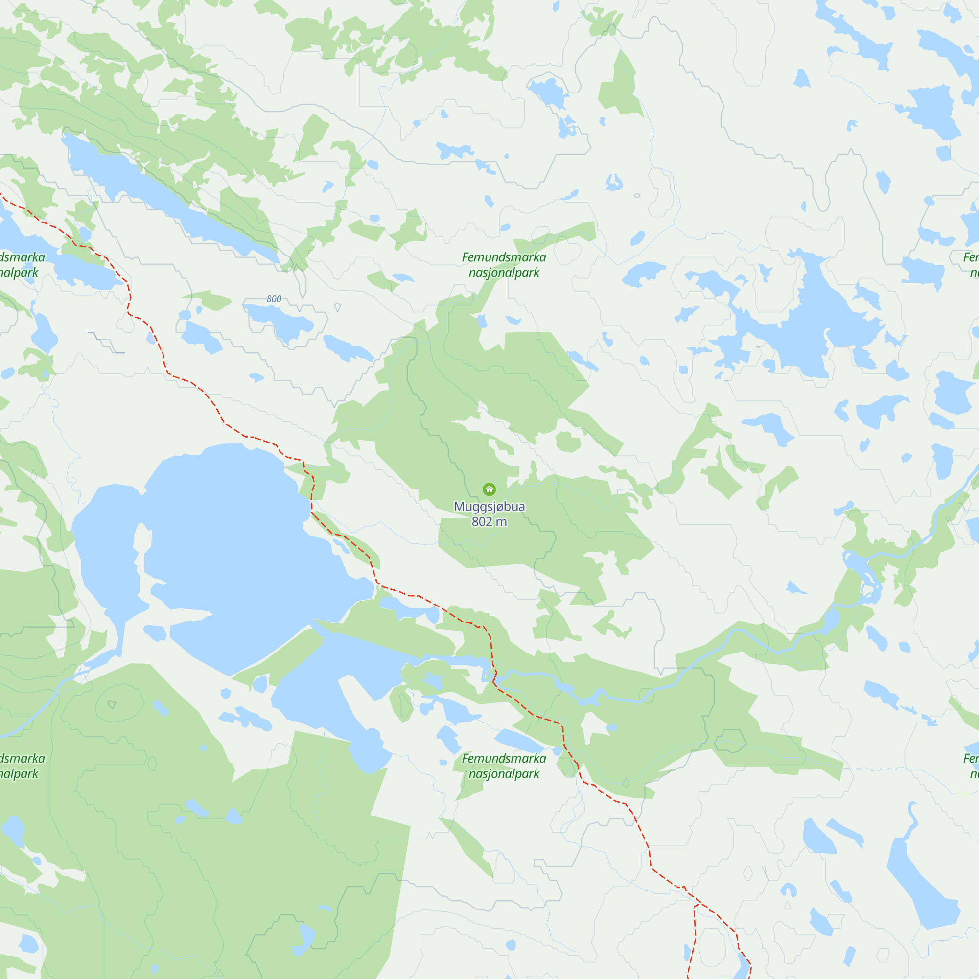 Muggsjøbua map