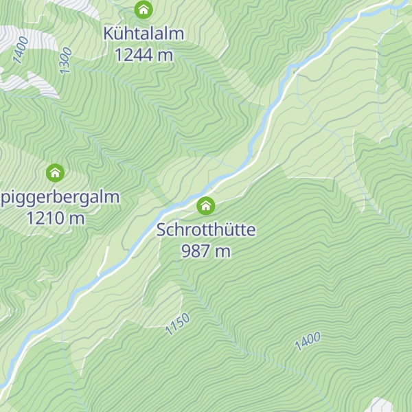 Map of Schrotthütte