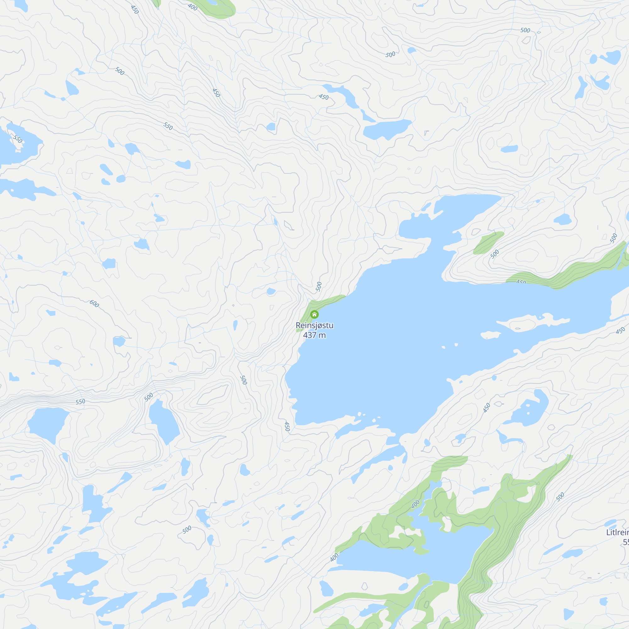 Reinsjøstu map