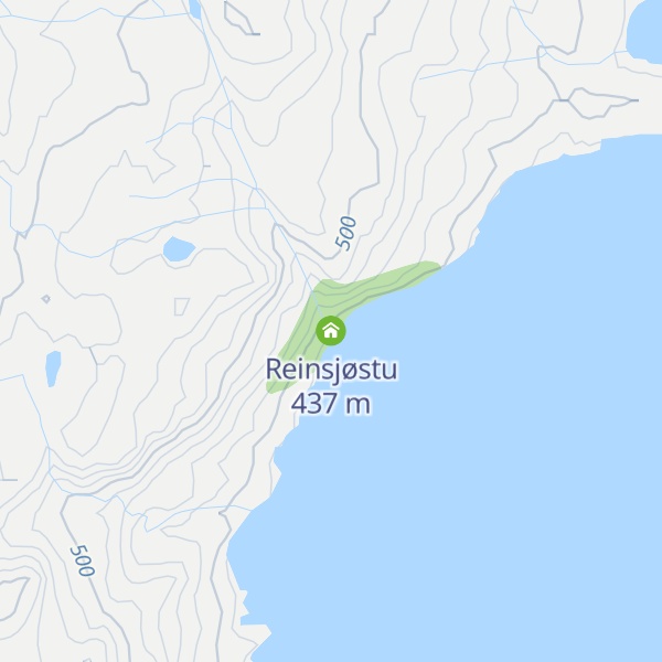 Map of Reinsjøstu