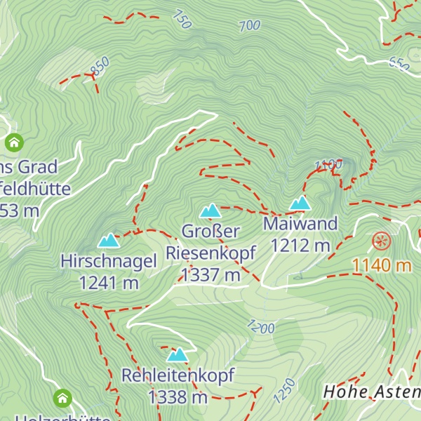 Map of Großer Riesenkopf