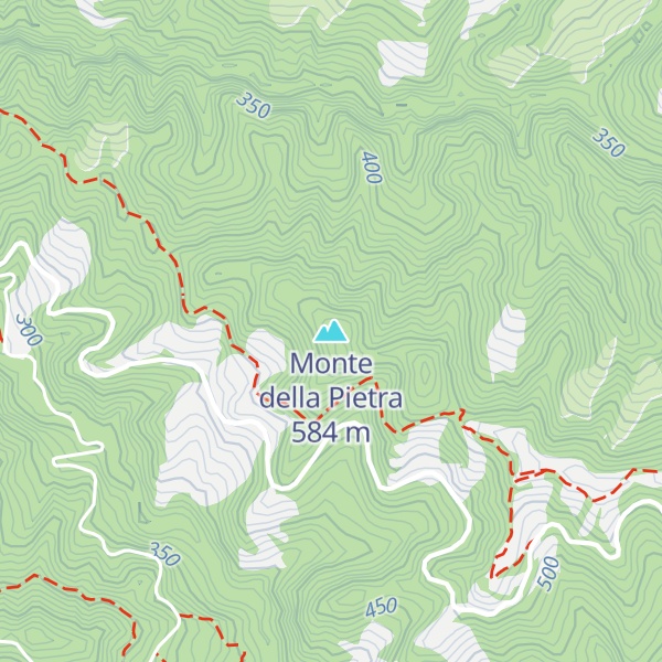 Map of Monte della Pietra