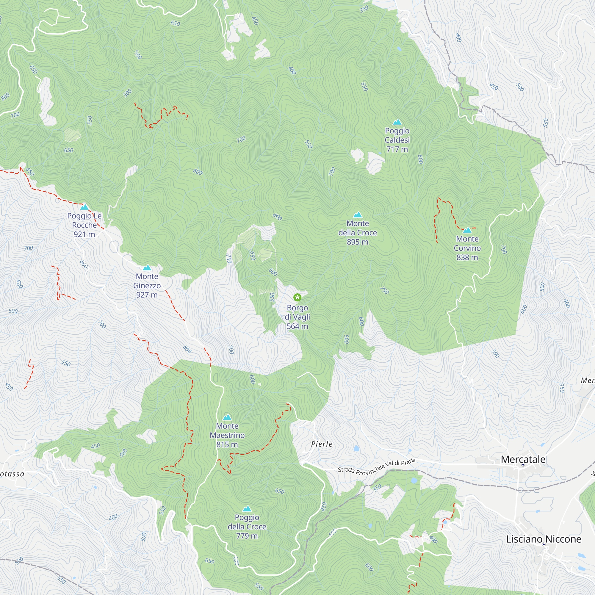 Borgo di Vagli map