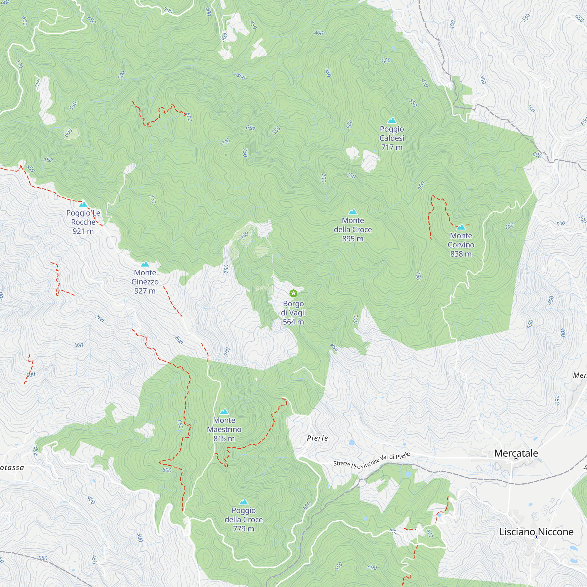 Borgo di Vagli map