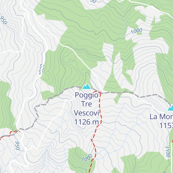 Map of Poggio Tre Vescovi