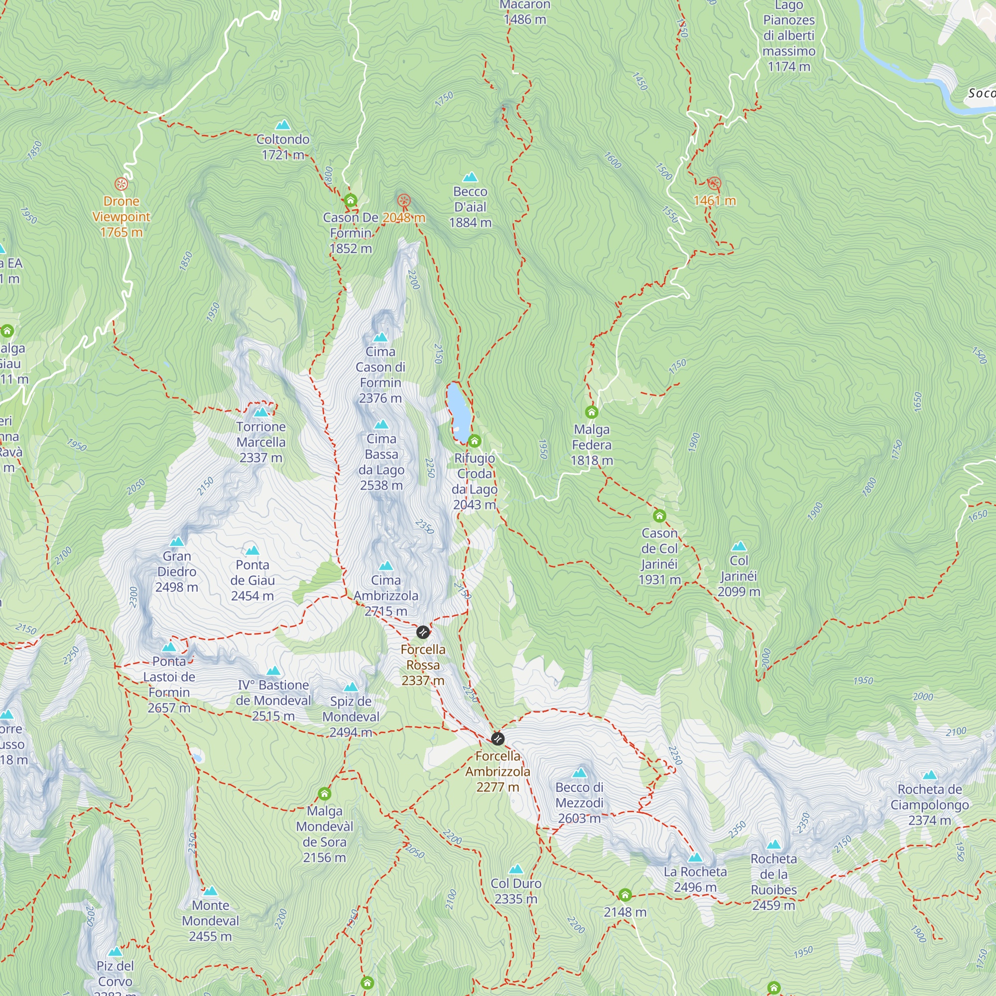 Prensèra De Mago map