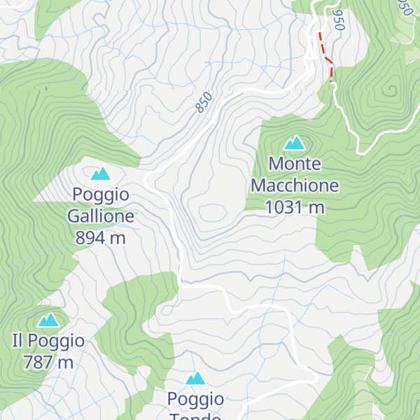 Map of Colle di Lombrico