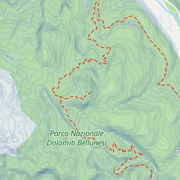 Map of La Rochéta